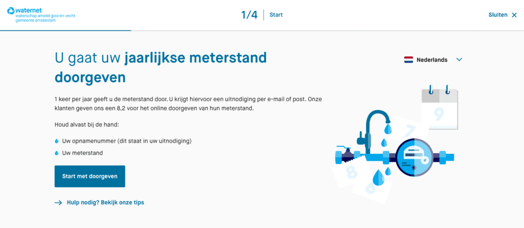 Waternet - Go2People Websites  - Top 10 mooiste websites van Nederland anno 2020