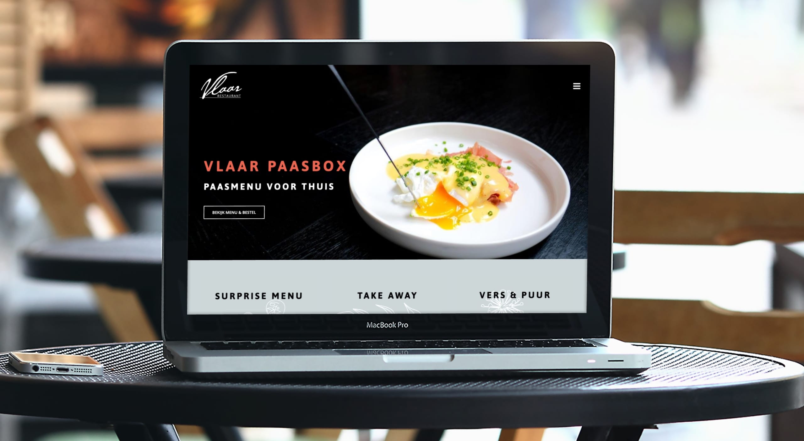 Restaurant Vlaar home | Go2People Websites